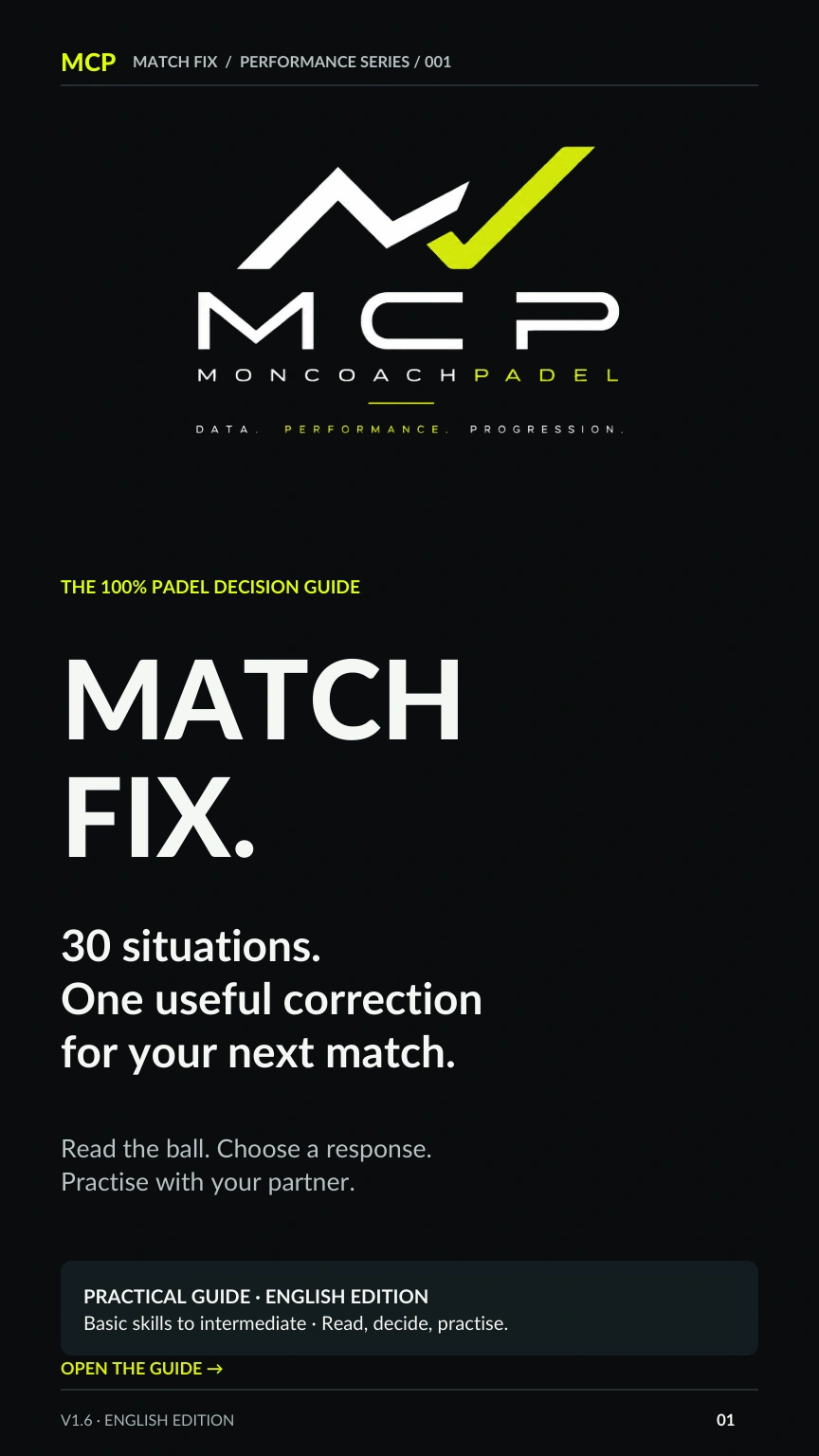 MCP MATCH FIX · English edition cover